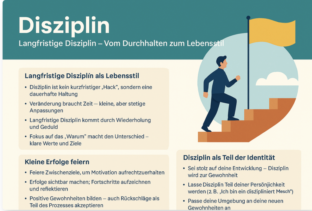 Disziplin entwickeln